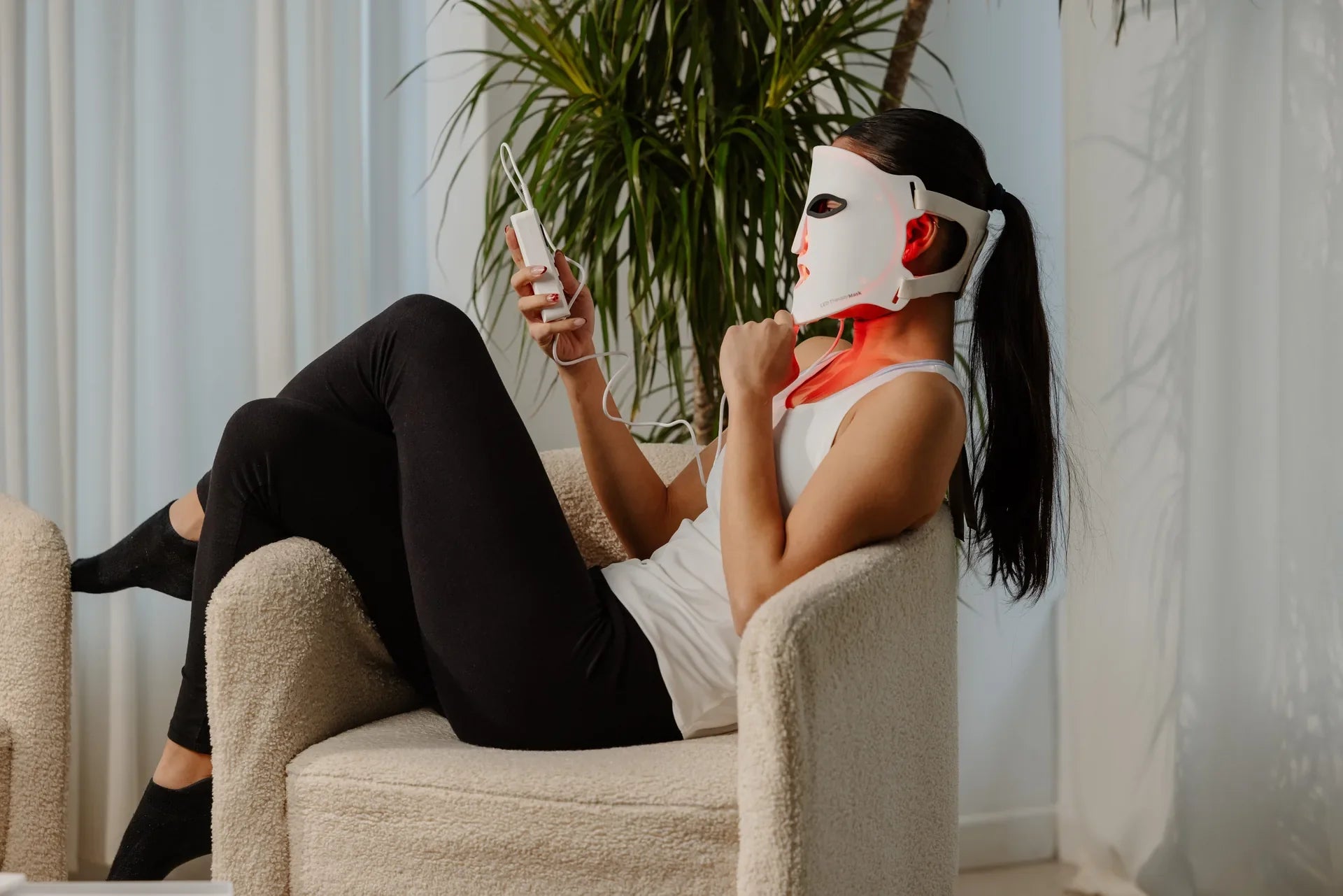Máscara LED facial: ¿en cuánto tiempo se ven los resultados?