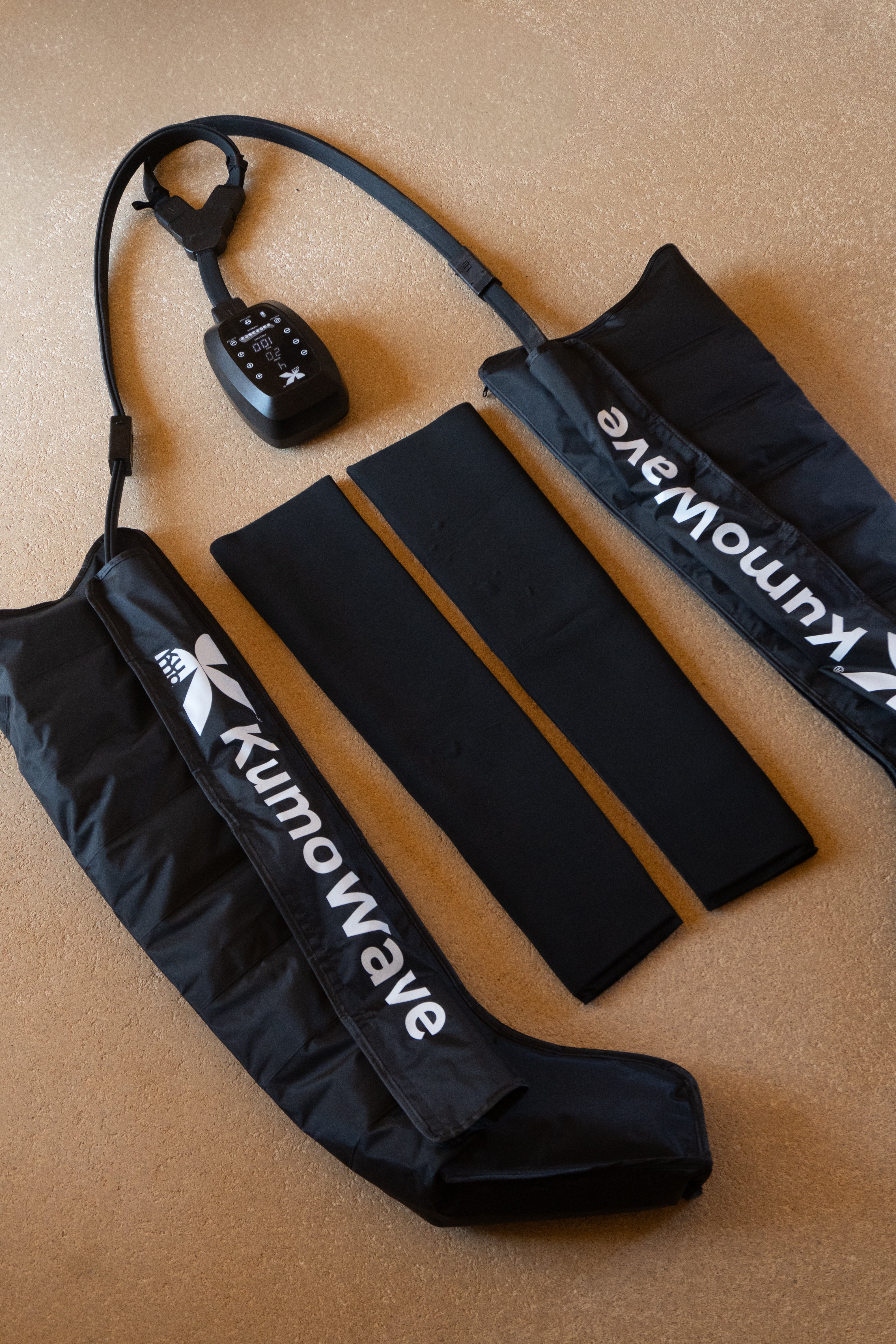 KumoWave Pro – Presoterapia en casa de 8 Cámaras para Piernas